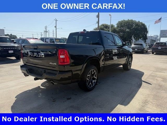 Used 2025 Diamond Black Crystal Pearlcoat Ram Laramie image 2