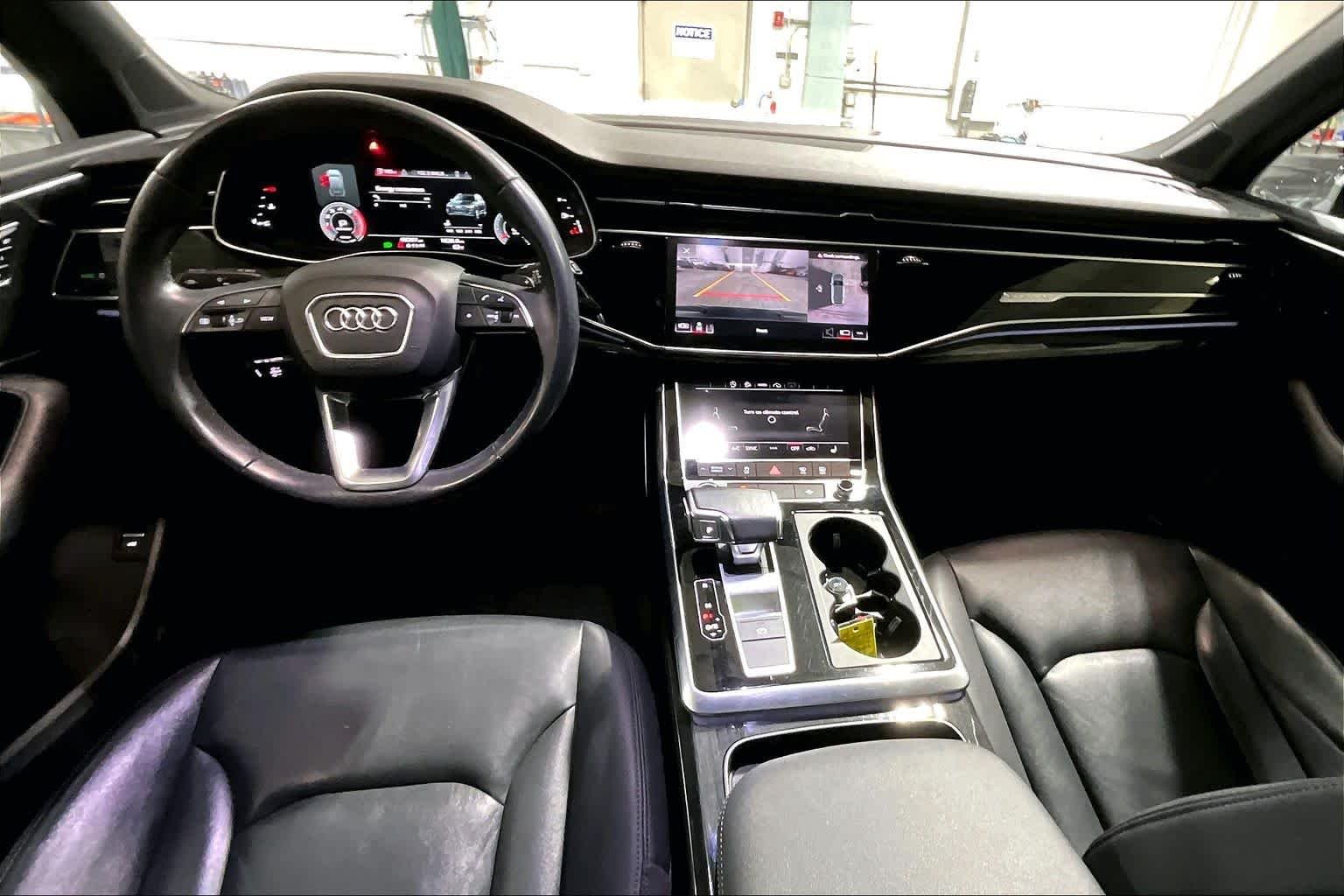 Used 2021 Glacier White Metallic Audi Premium Plus image 16