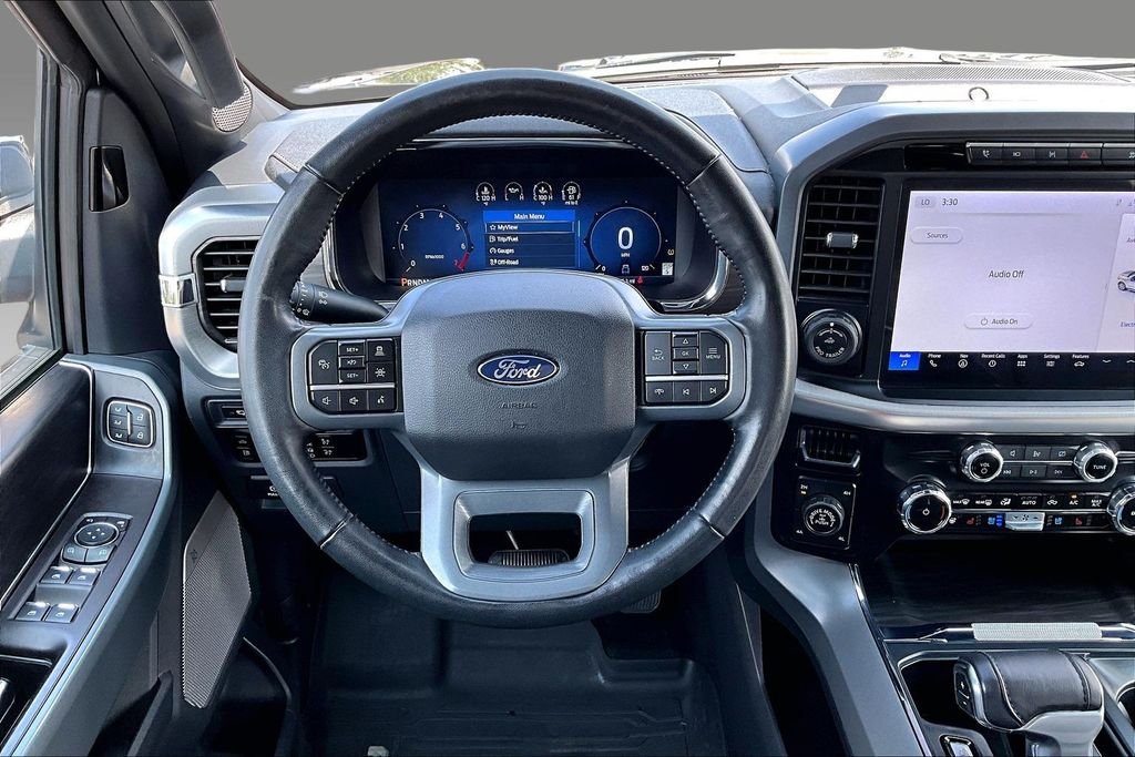 Used 2024 Black Metallic Ford Lariat image 2