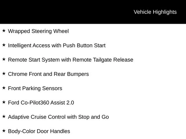 New 2026 Oxford White Ford XLT image 7