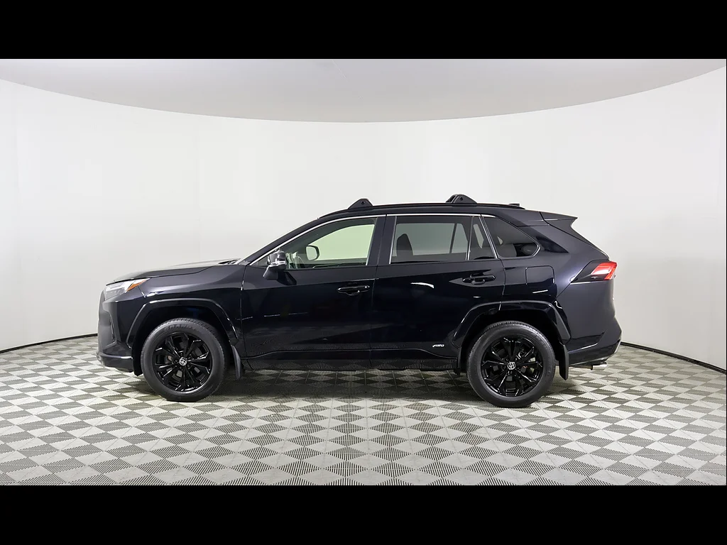 Used 2024 Midnight Black Metallic Toyota SE image 3