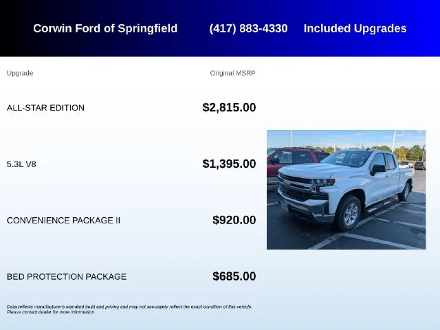 Used 2020 Summit White Chevrolet LT image 5