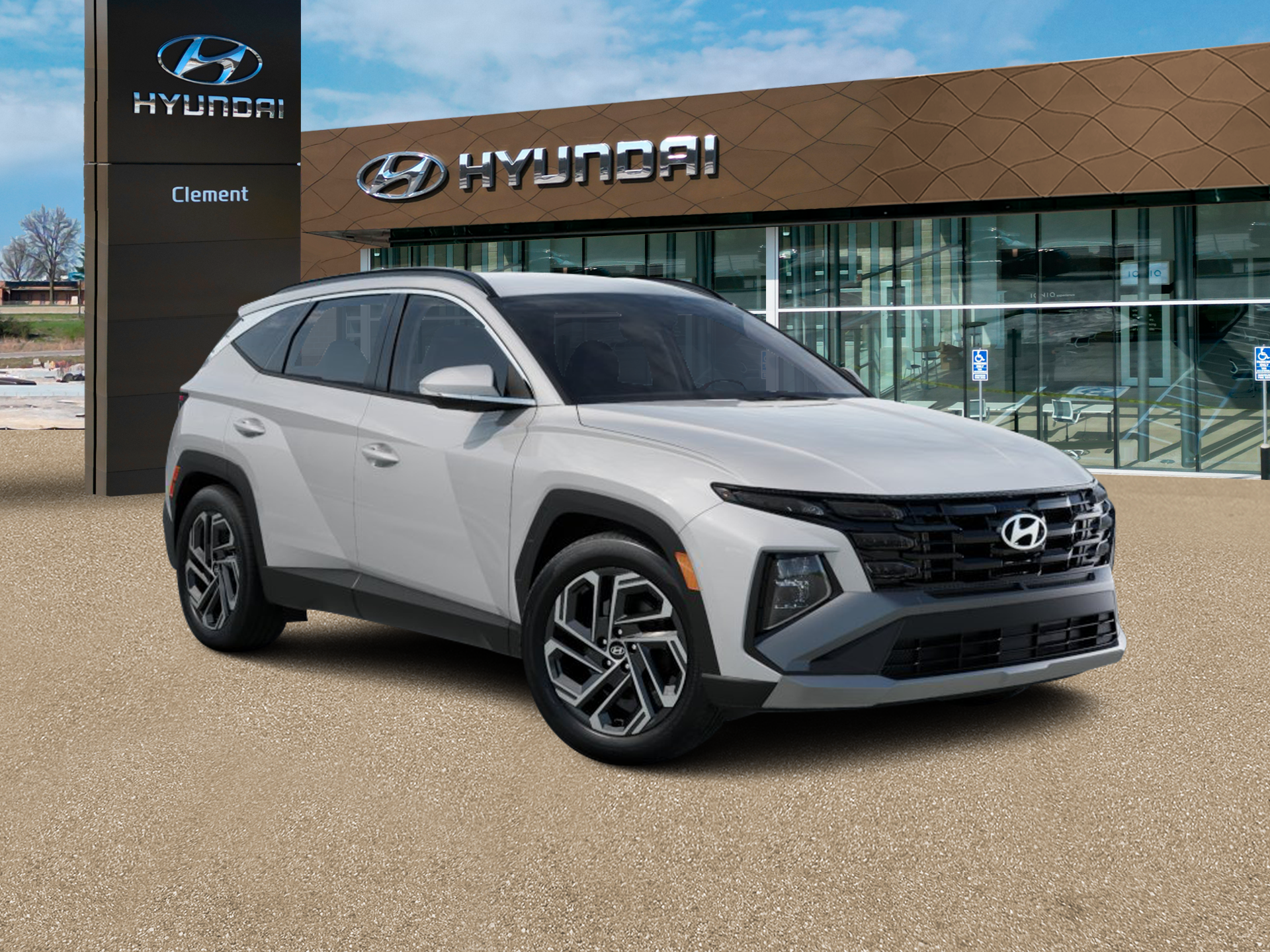 New 2026 White Hyundai SEL Plus AWD image 7