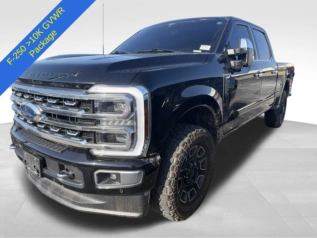 Certified Used 2024 Black Metallic Ford Platinum image 3