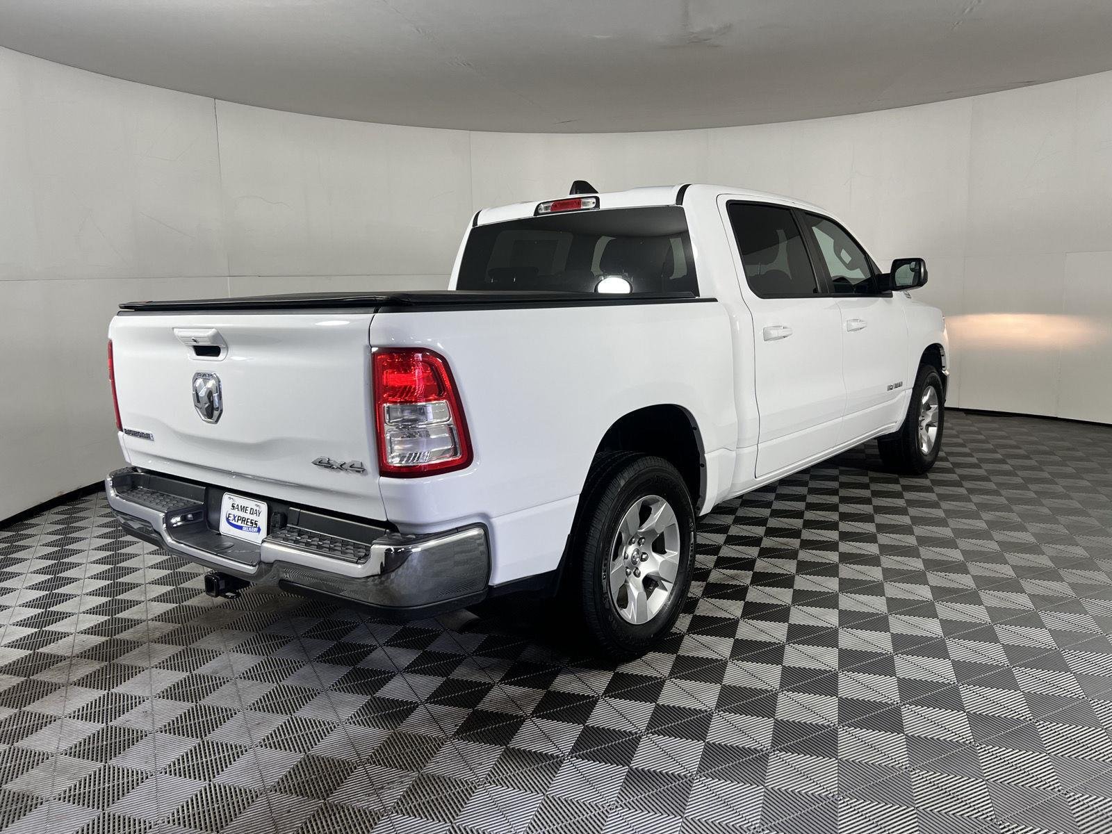 Used 2021 Bright White Clearcoat Ram Big Horn image 41