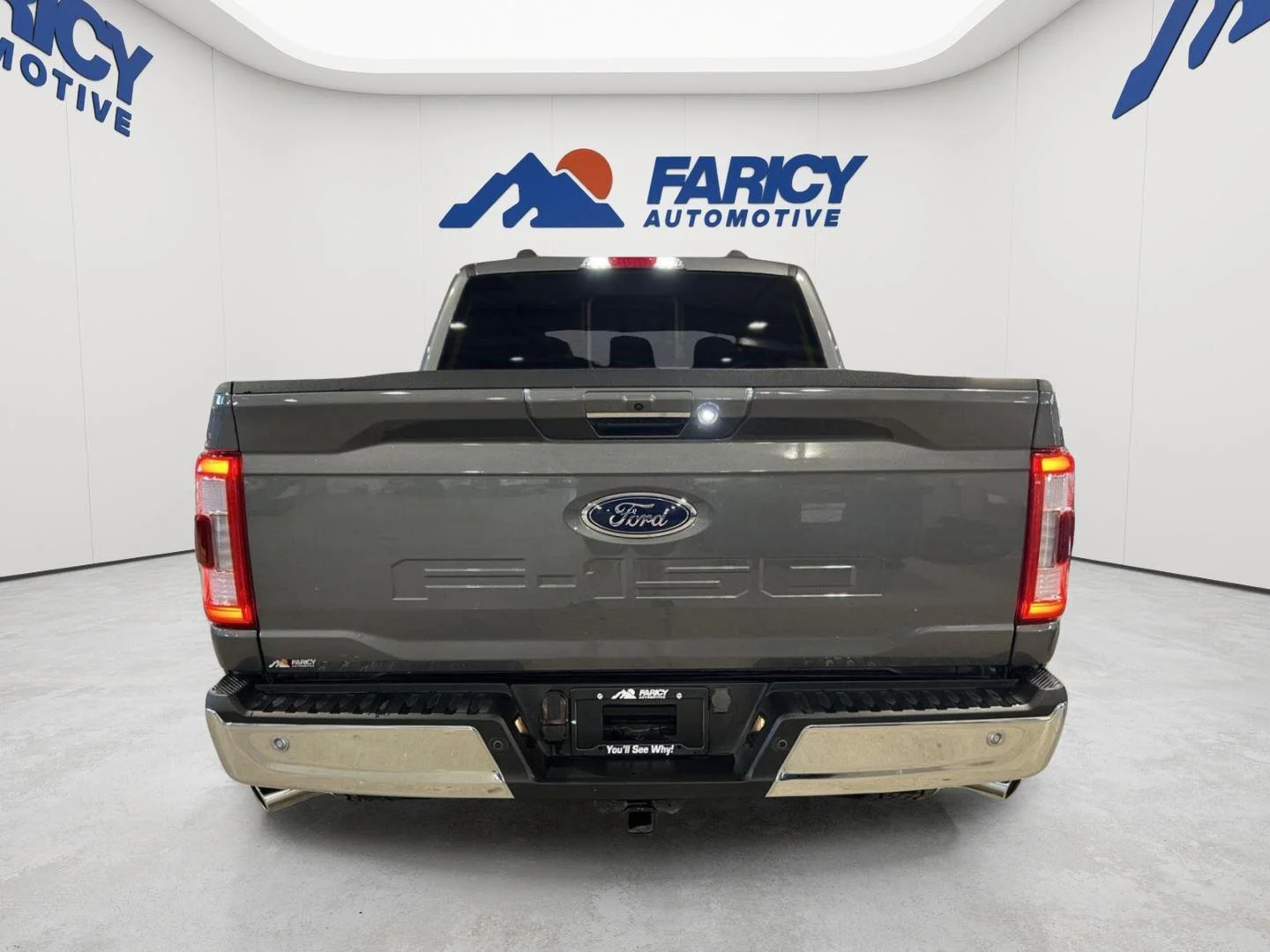 Used 2023 Carbonized Gray Ford LARIAT image 3