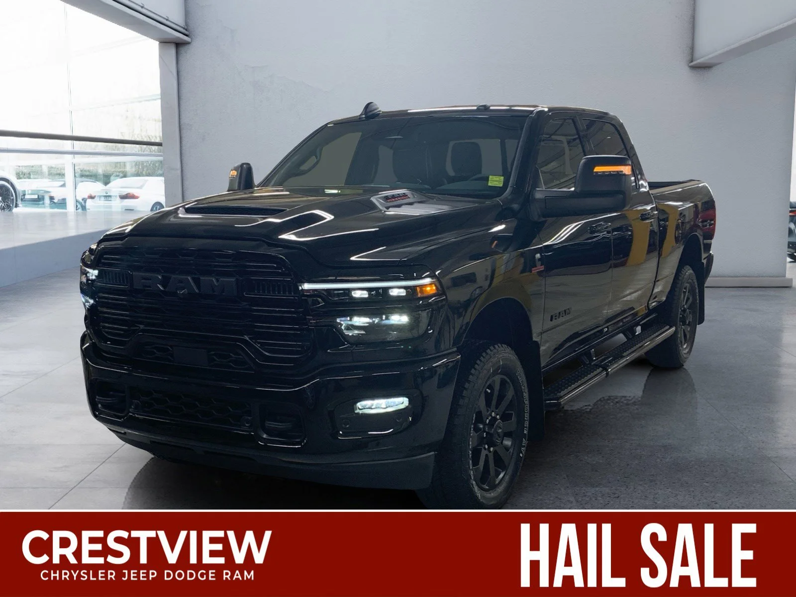 New 2026 Diamond Black Crystal Pearl Ram Laramie image 1