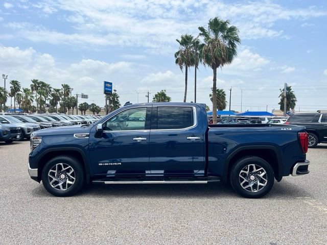 Used 2022 PACIFIC BLUE METALLIC GMC SLT image 5