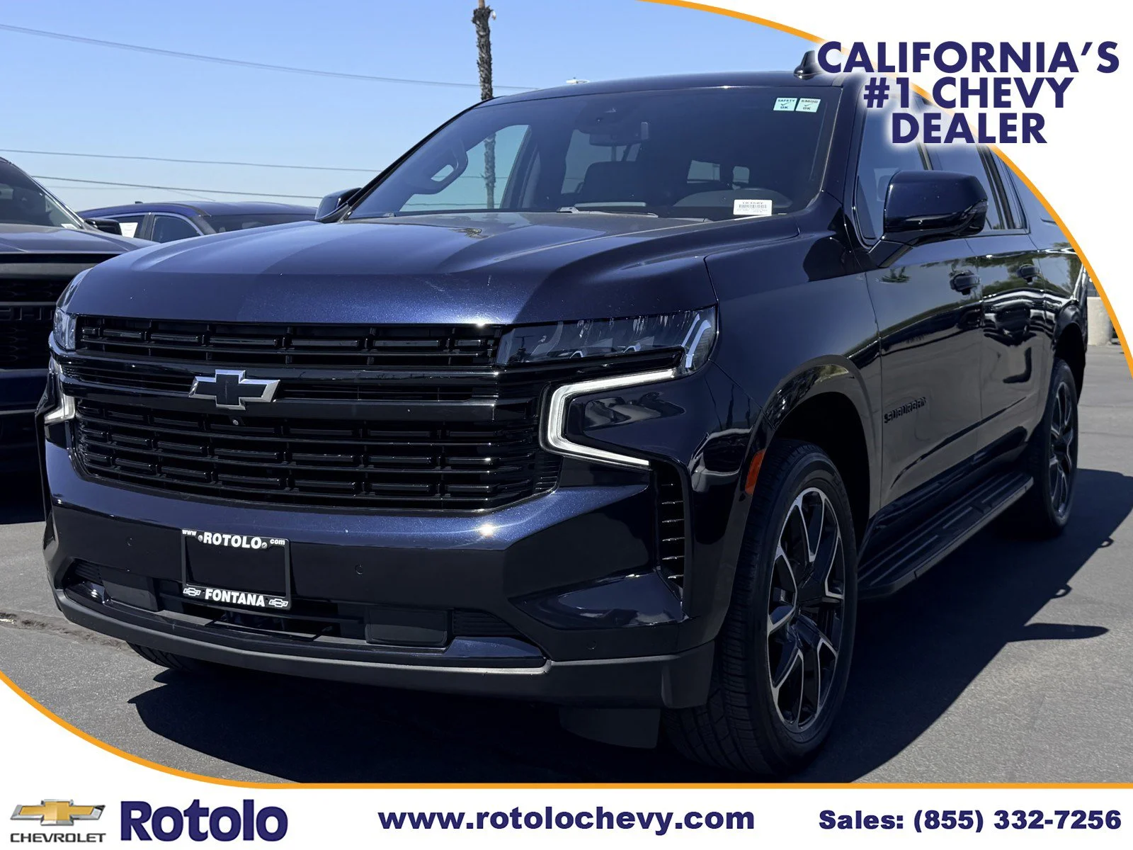Used 2023 Midnight Blue Metallic Chevrolet RST image 3