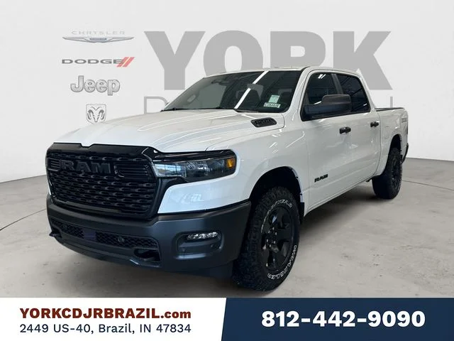 New 2026 Bright White Clearcoat RAM Warlock image 1