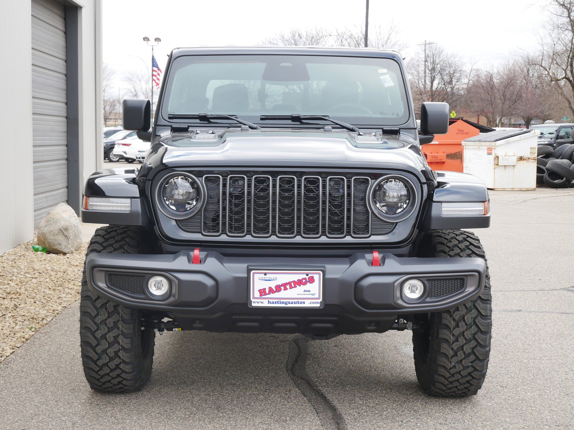 New 2026 Black Clear-Coat Exterior Paint Jeep Rubicon image 5