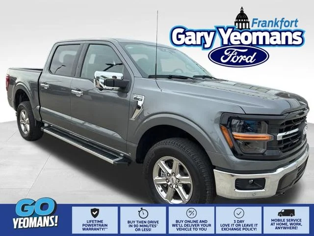 Used 2024 Carbonized Gray Metallic Ford XLT image 1