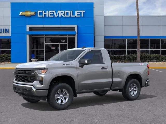 New 2026 Sterling Gray Metallic Chevrolet WT image 2