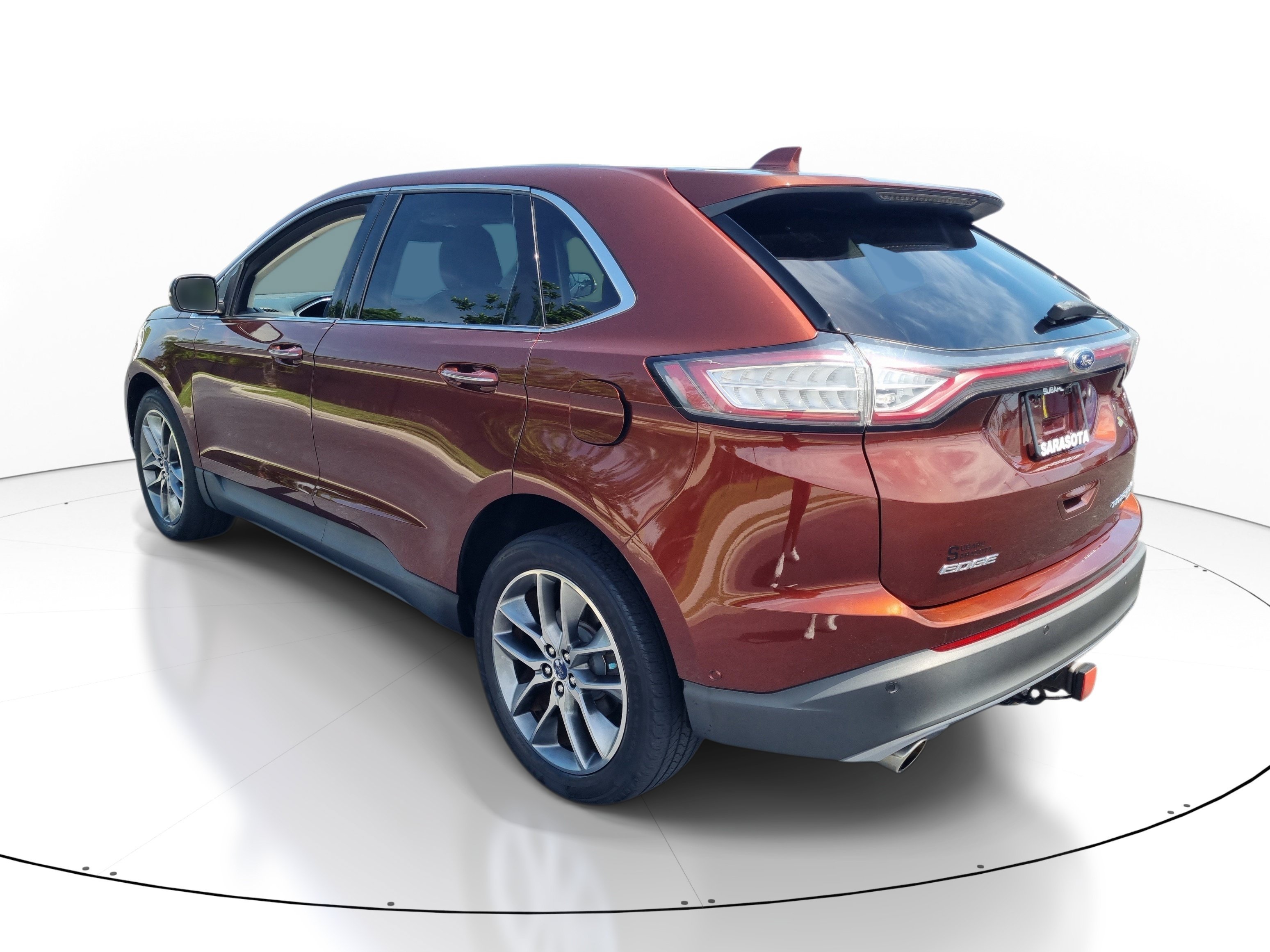 Used 2016 Bronze Fire Metallic Tinted Clearcoat Ford Titanium image 4