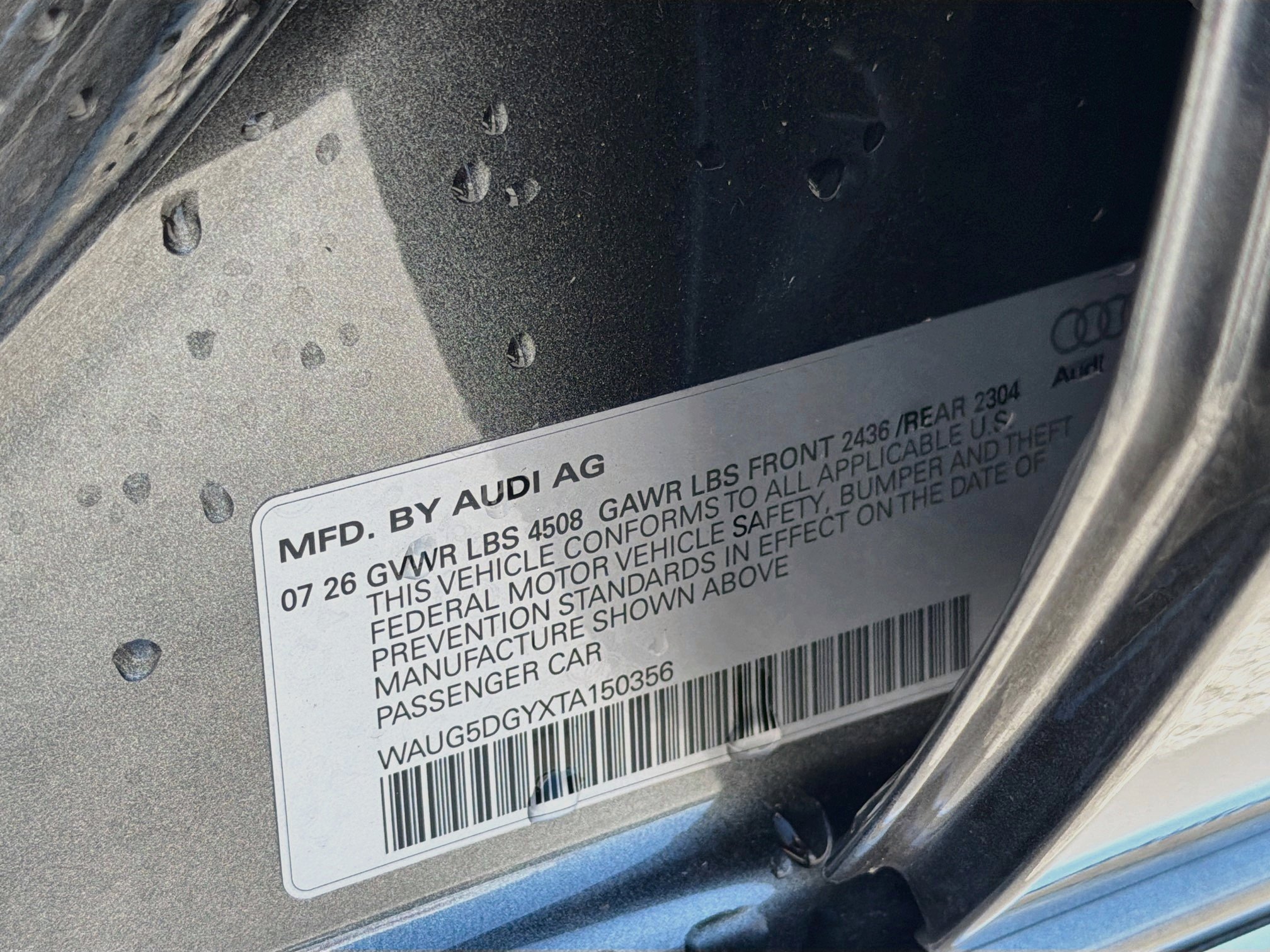New 2026 Daytona Gray Pearl Effect Audi 4DR QTRO 2.0 TFSI image 42