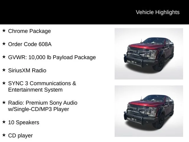 Used 2017 Red Ford Lariat image 8