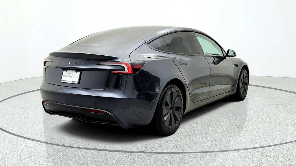 Used 2025 Stealth Grey Tesla Long Range RWD image 5
