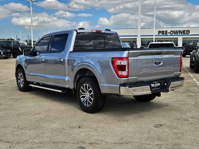Used 2022 Iconic Silver Metallic Ford Lariat image 5