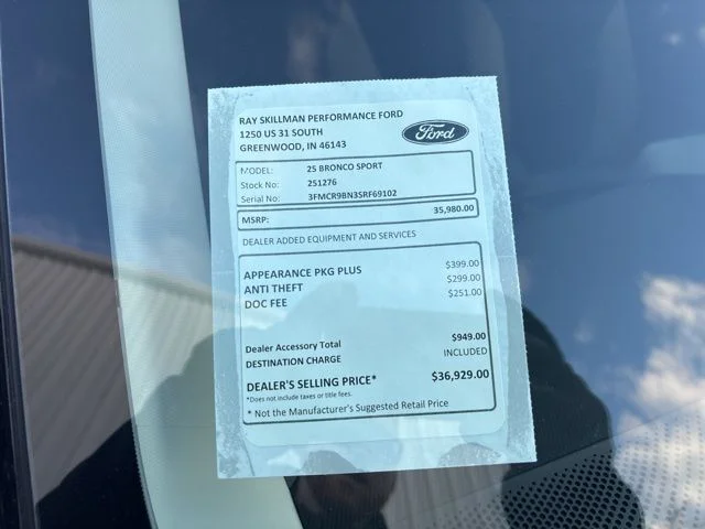 New 2025 Velocity Blue Metallic Ford Big Bend® image 2