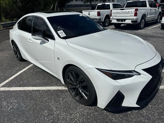 Certified Used 2024 White Lexus 350 F SPORT image 3