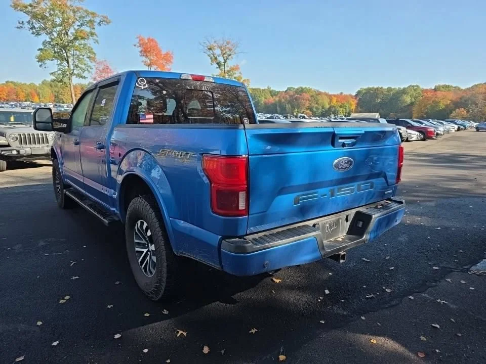 Used 2019 Blue Ford Lariat image 3