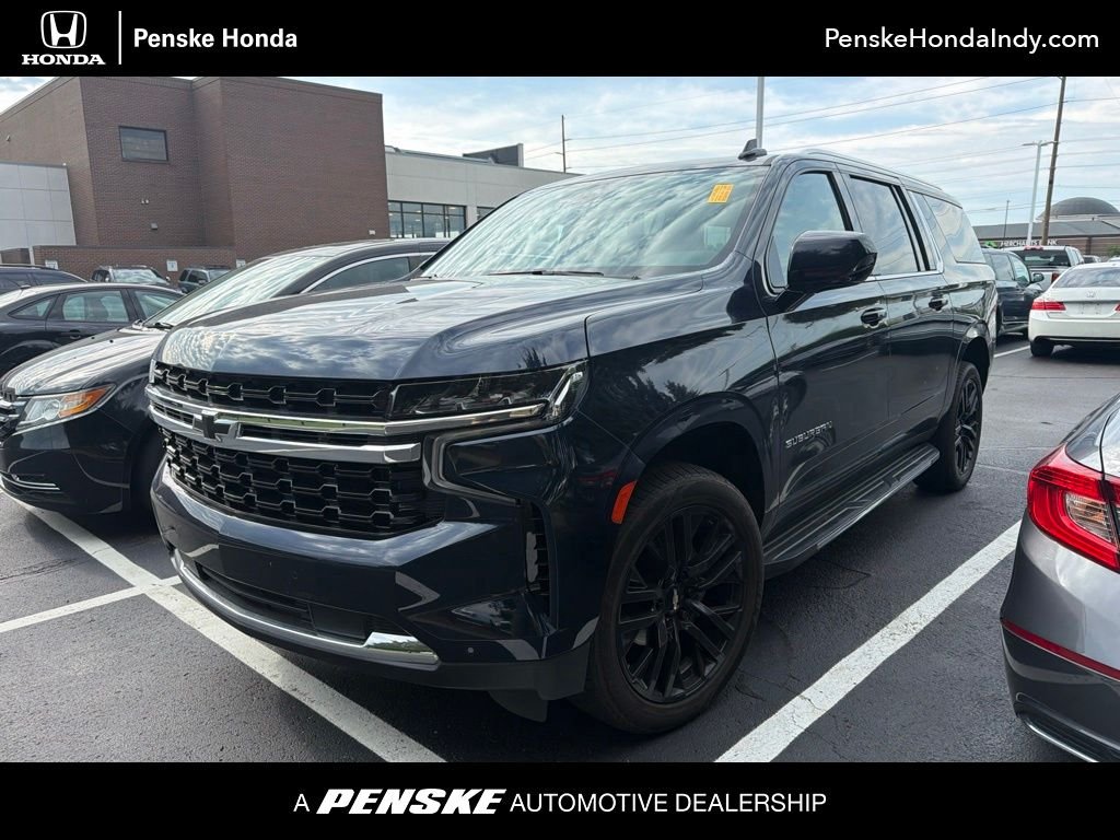 Used 2021 Midnight Blue Metallic Chevrolet LS image 1