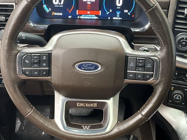 Used 2023 Antimatter Blue Metallic Ford King Ranch image 20
