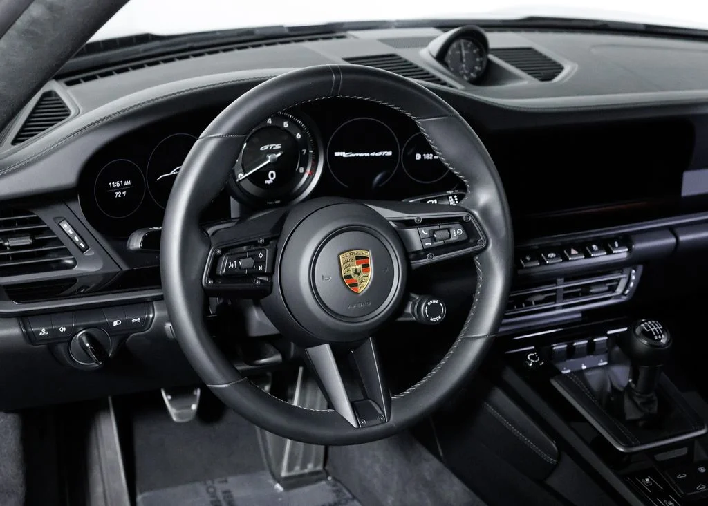 Used 2023 Black Porsche Carrera 4 GTS Manual image 16