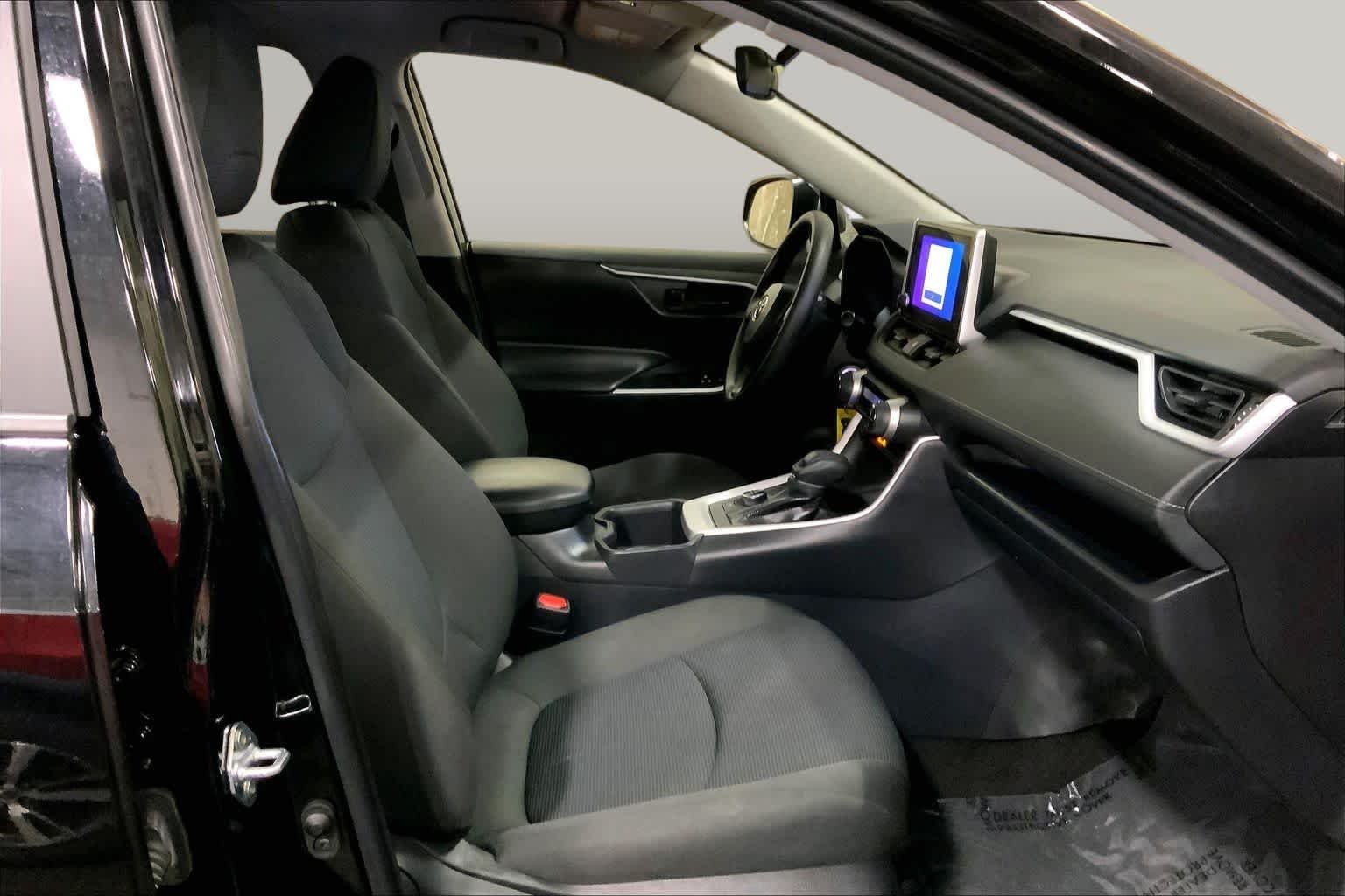 Used 2025 Midnight Black Metallic Toyota Hybrid LE image 9
