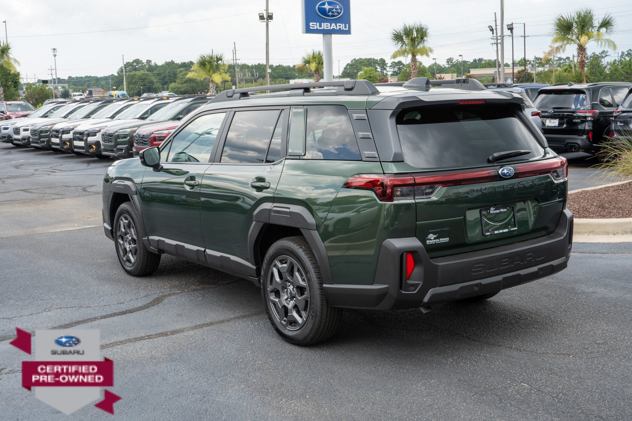 Certified Used 2026 Deep Emerald Green Pearl Subaru Premium image 5