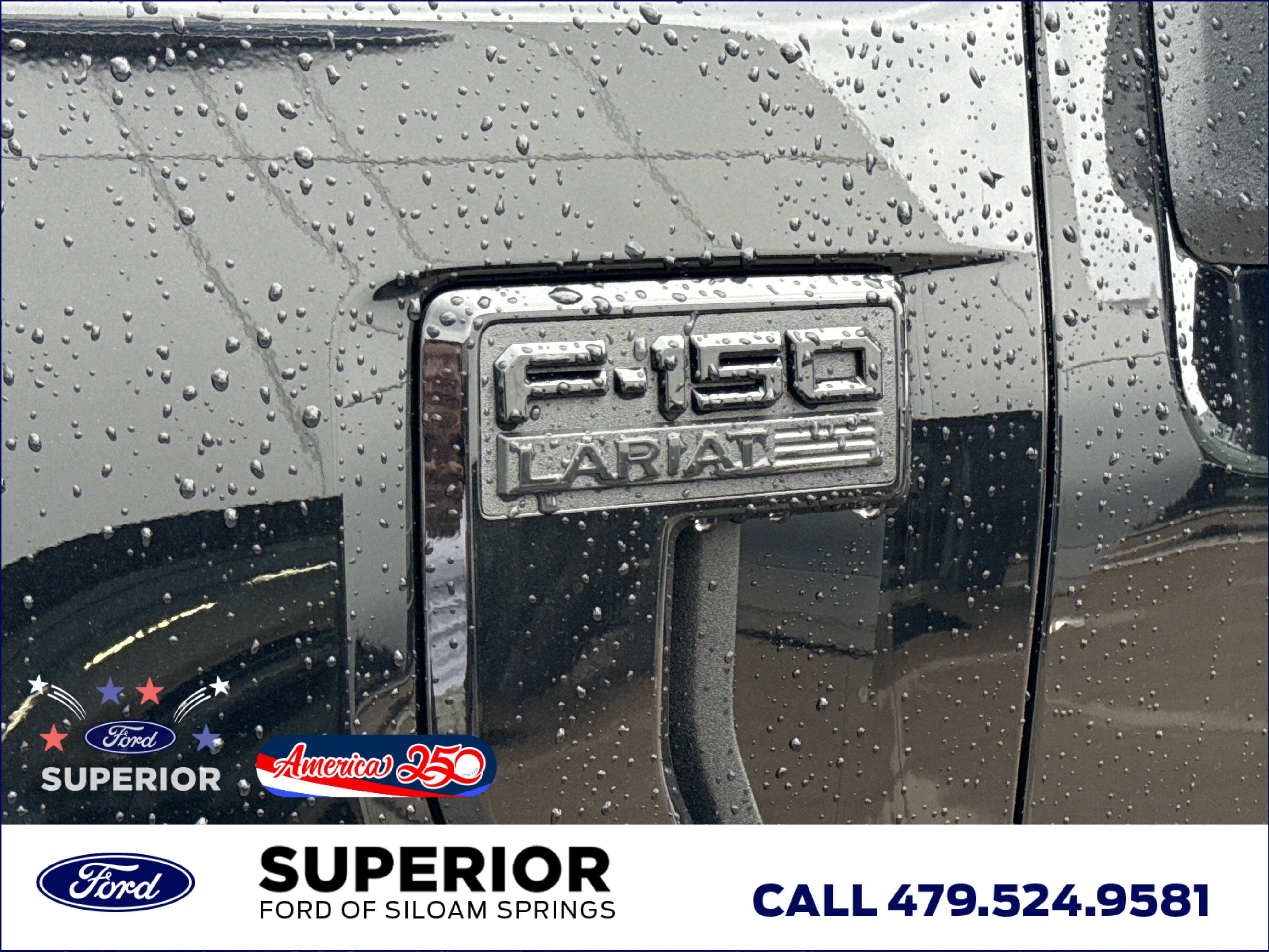 New 2026 Agate Black Metallic Ford Lariat 4WD image 15
