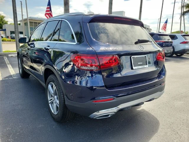 Used 2021 Blue Mercedes-Benz GLC 300 image 6