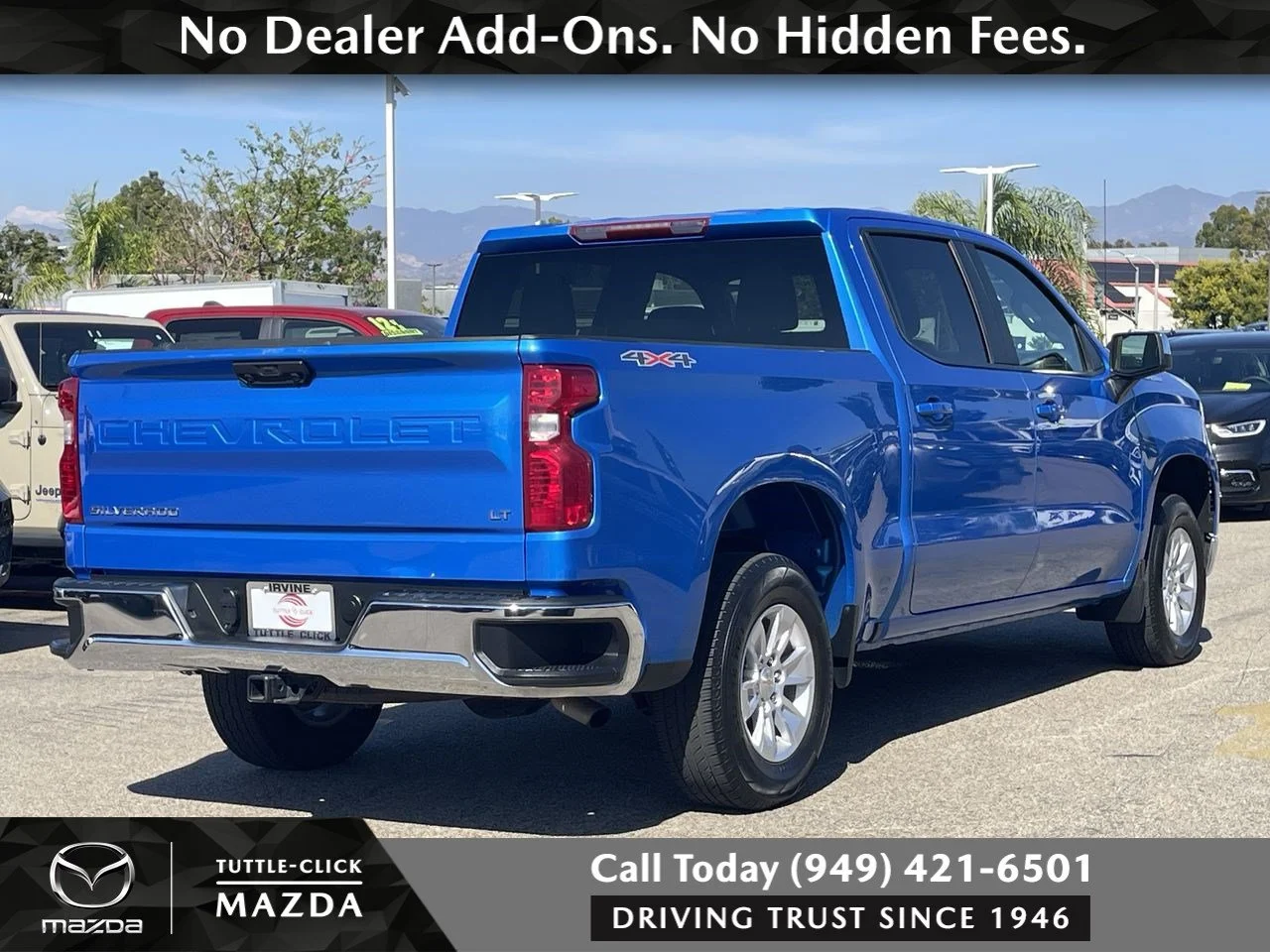 Used 2025 Riptide Blue Metallic Chevrolet LT image 15
