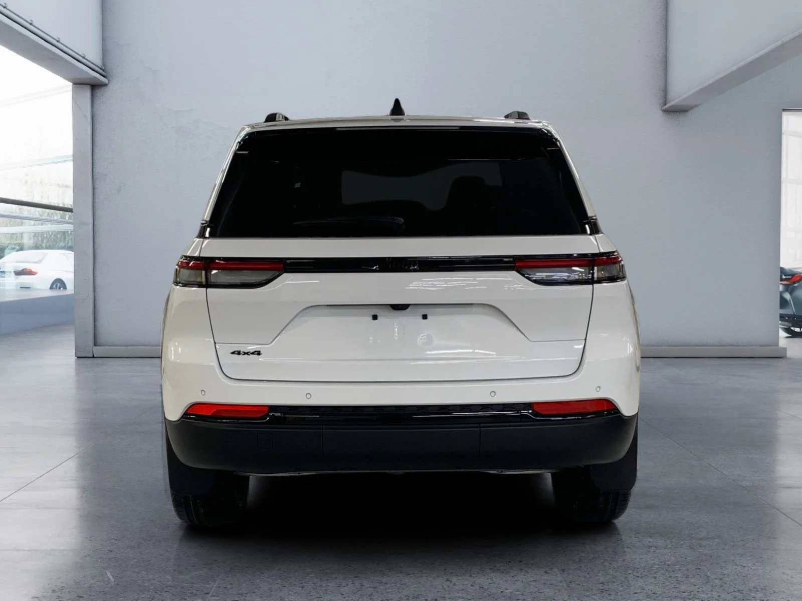 New 2025 Bright White Jeep Altitude image 4