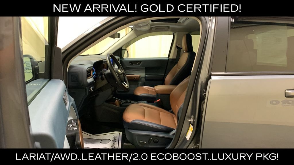 Certified Used 2022 Gray Metallic Ford Lariat image 29