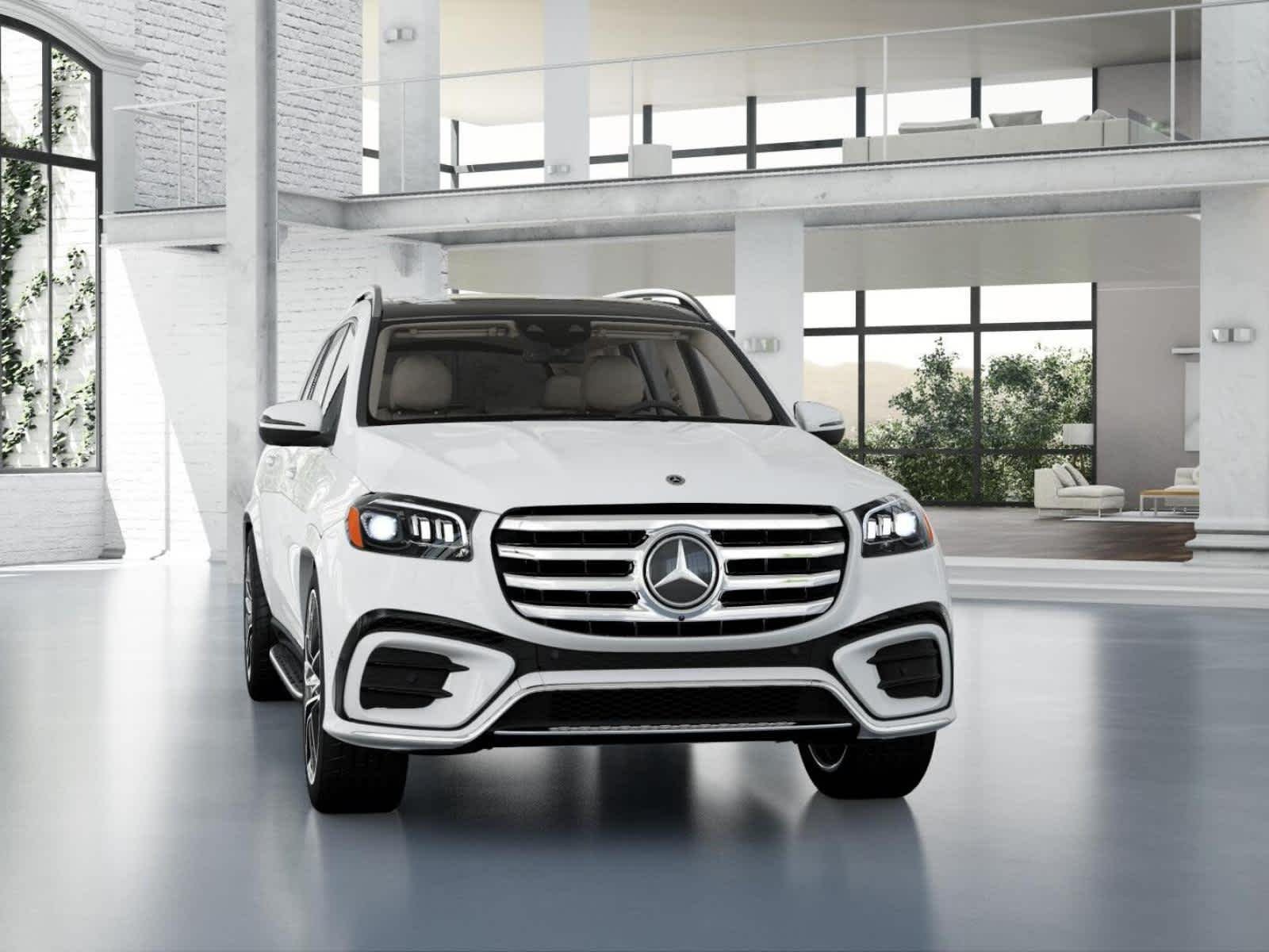 New 2026 Polar White Mercedes-Benz GLS 580 image 7