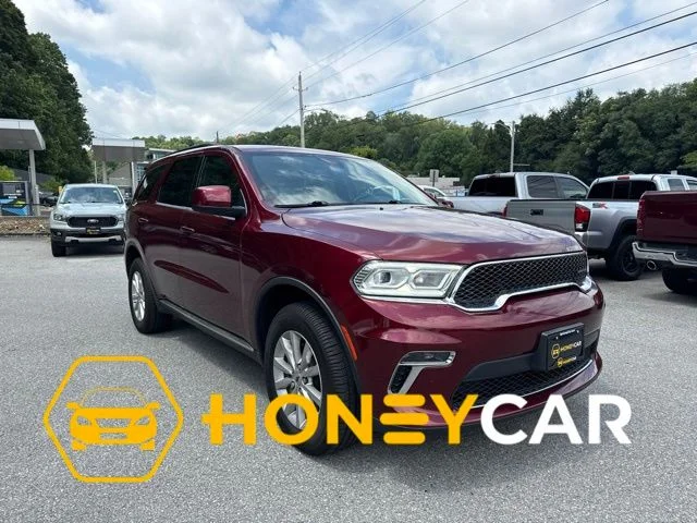 Certified Used 2021 Red Dodge SXT Plus image 1