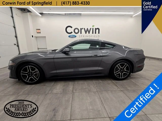 Certified Used 2021 Carbonized Gray Metallic Ford EcoBoost image 2