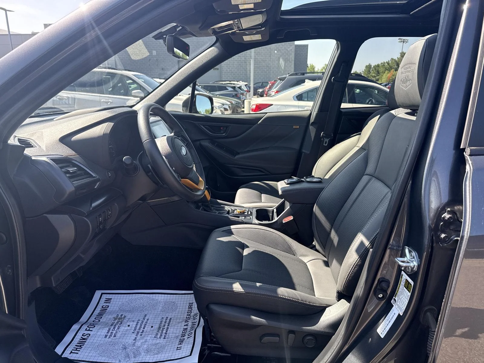 Used 2024 Magnetite Gray Metallic Subaru Wilderness image 11