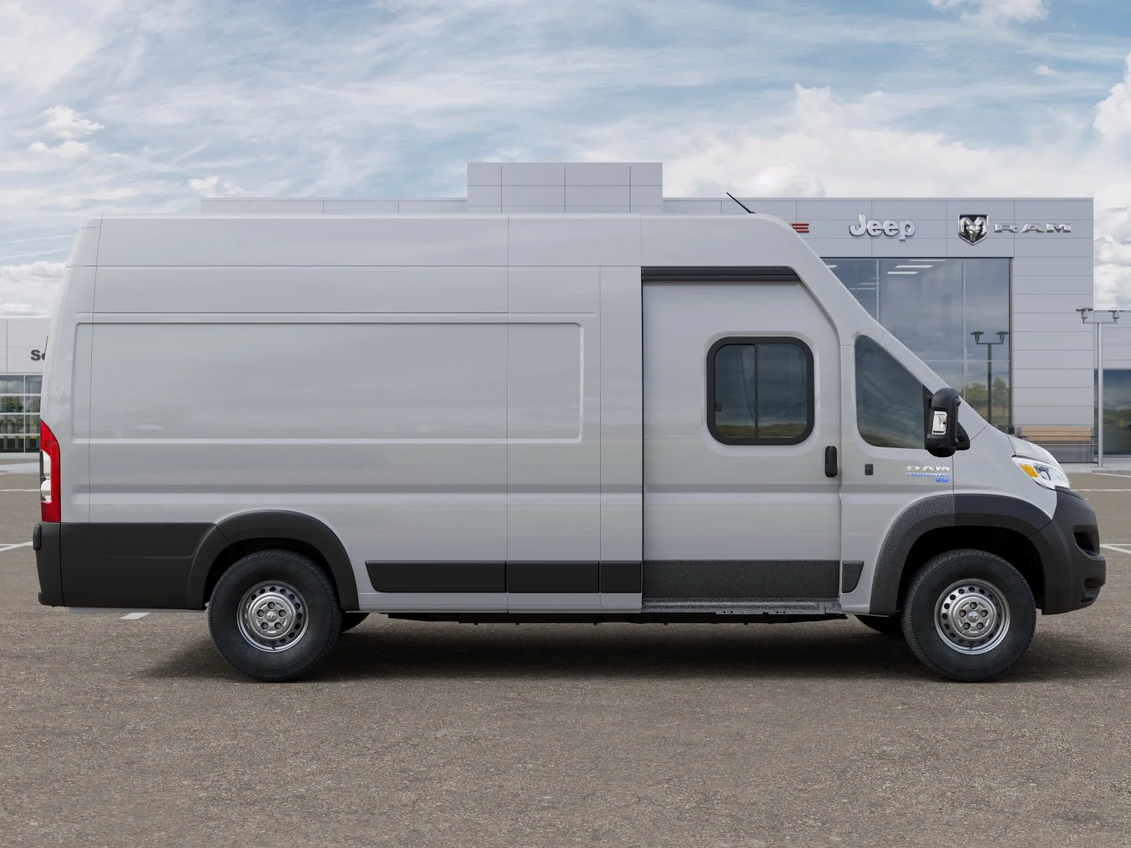 New 2025 Bright White Clear-Coat Exterior Paint RAM STEP VAN SHR image 30