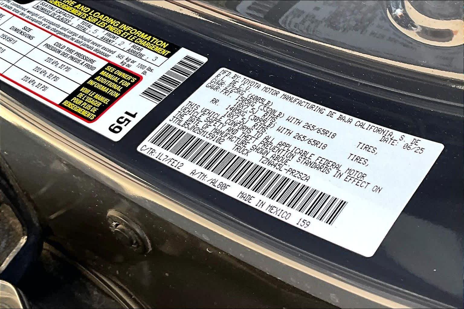 Certified Used 2025 Underground Toyota TRD Sport image 34