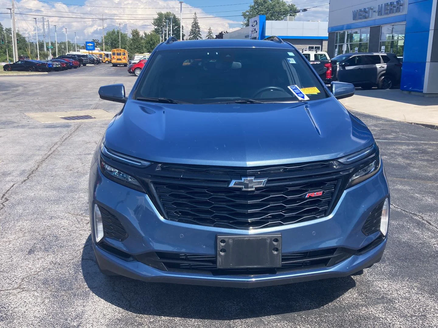 Used 2024 Lakeshore Blue Metallic Chevrolet RS image 2