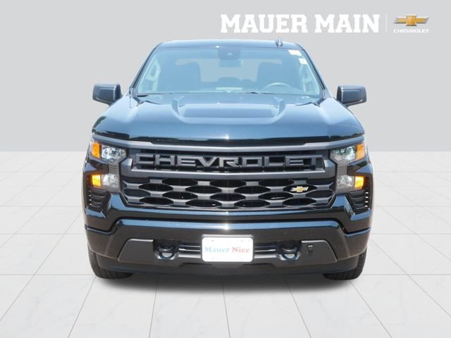 Certified 2024 Chevrolet Silverado 1500 Custom with VIN 1GCPDBEK0RZ114520 for sale in Anoka, Minnesota