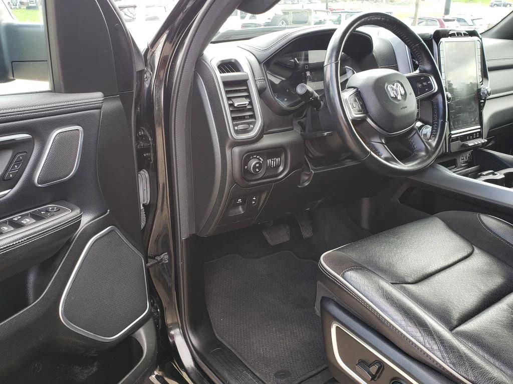Used 2023 Diamond Black Crystal Pearlcoat Ram Laramie image 11