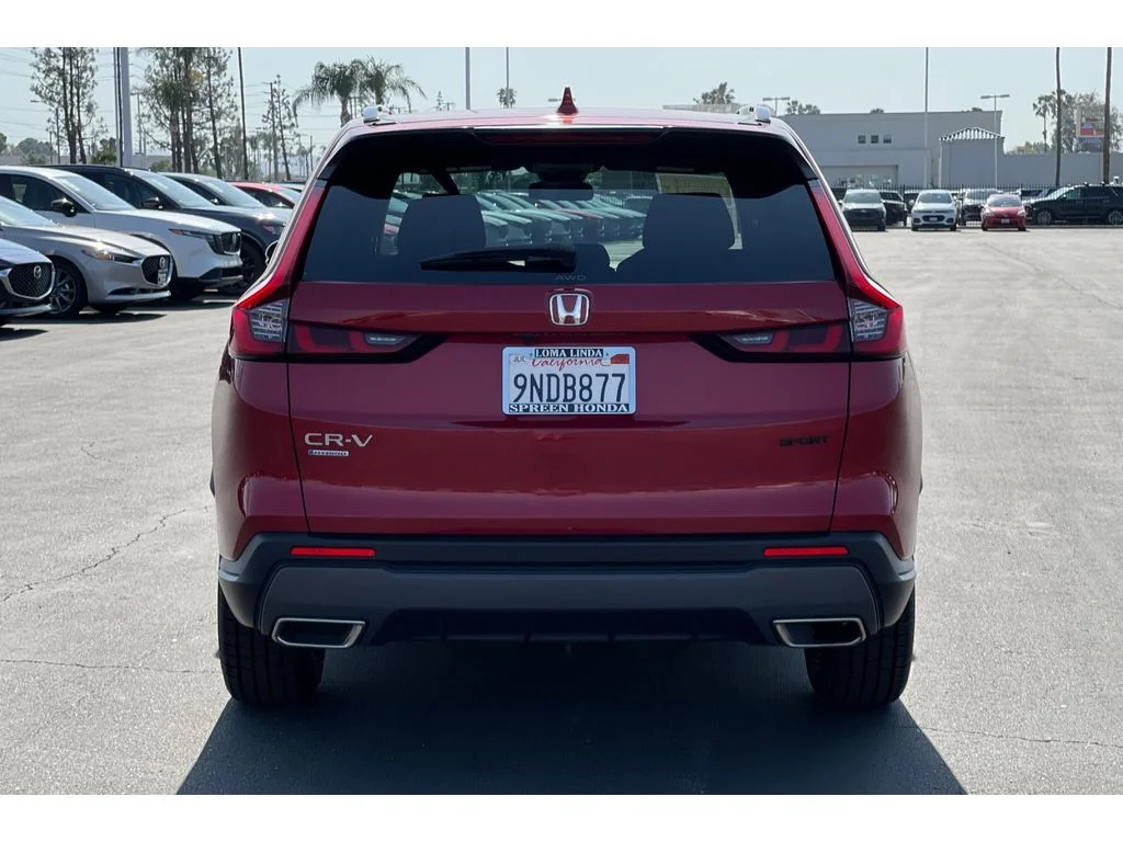 Used 2024 Radiant Red Metallic Honda Sport image 4