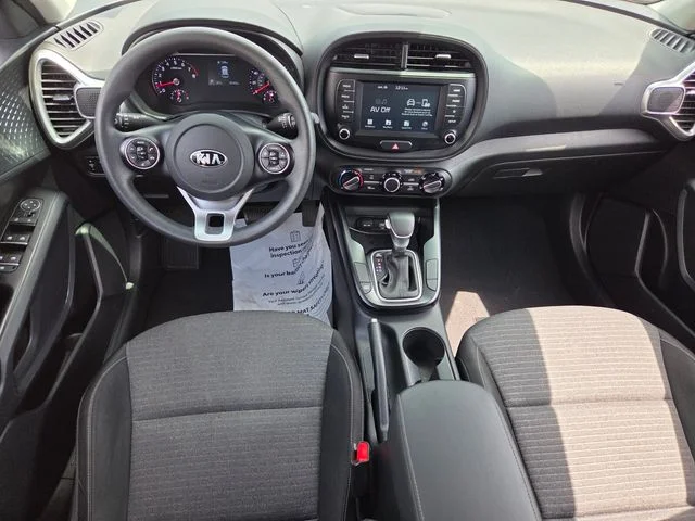 Used 2021 Orange Kia S image 8