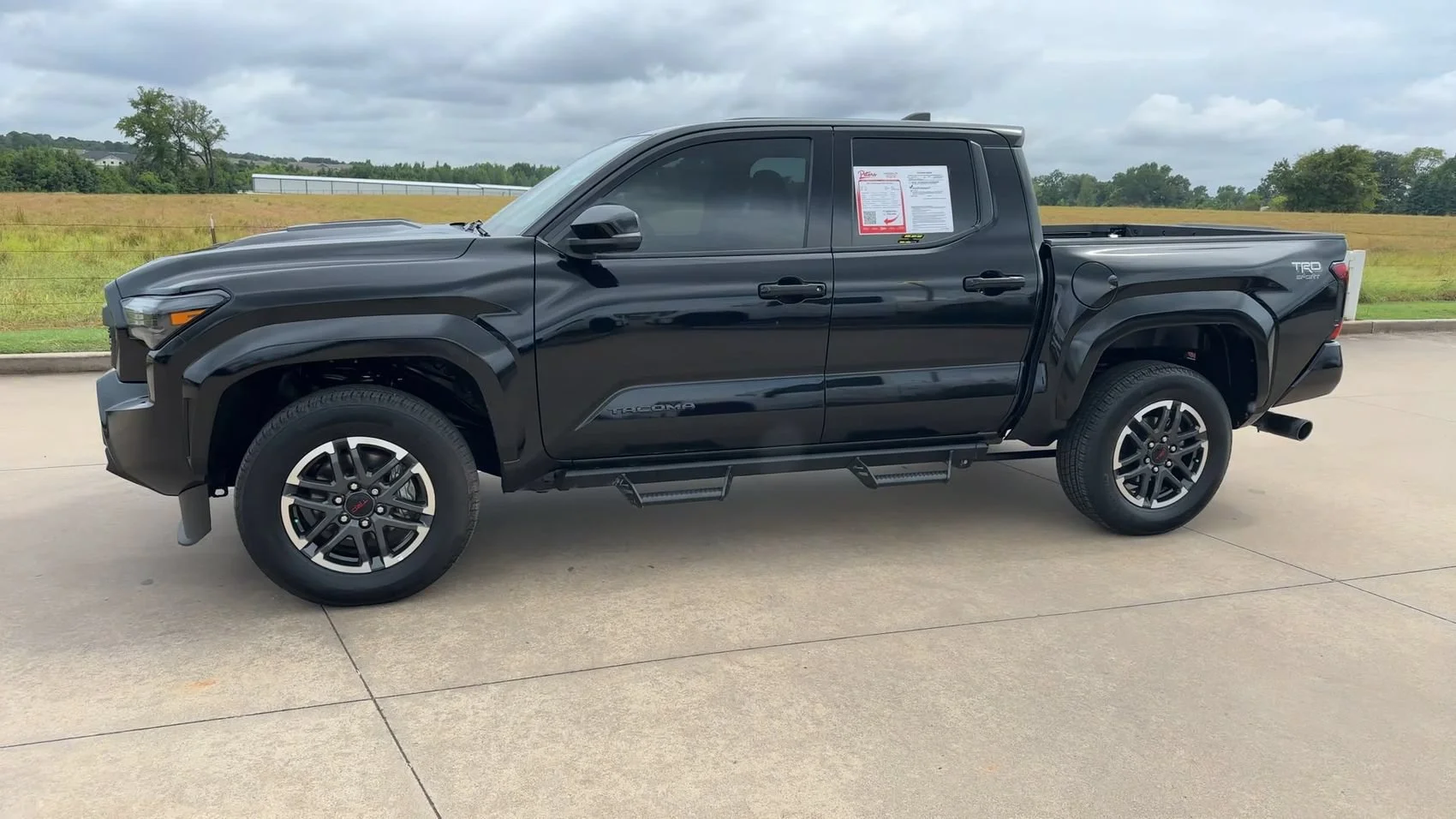 Used 2025 Black Toyota TRD Sport image 4
