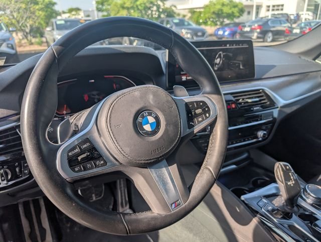 Certified Used 2023 Skyscraper Grey Metallic BMW 530i image 15