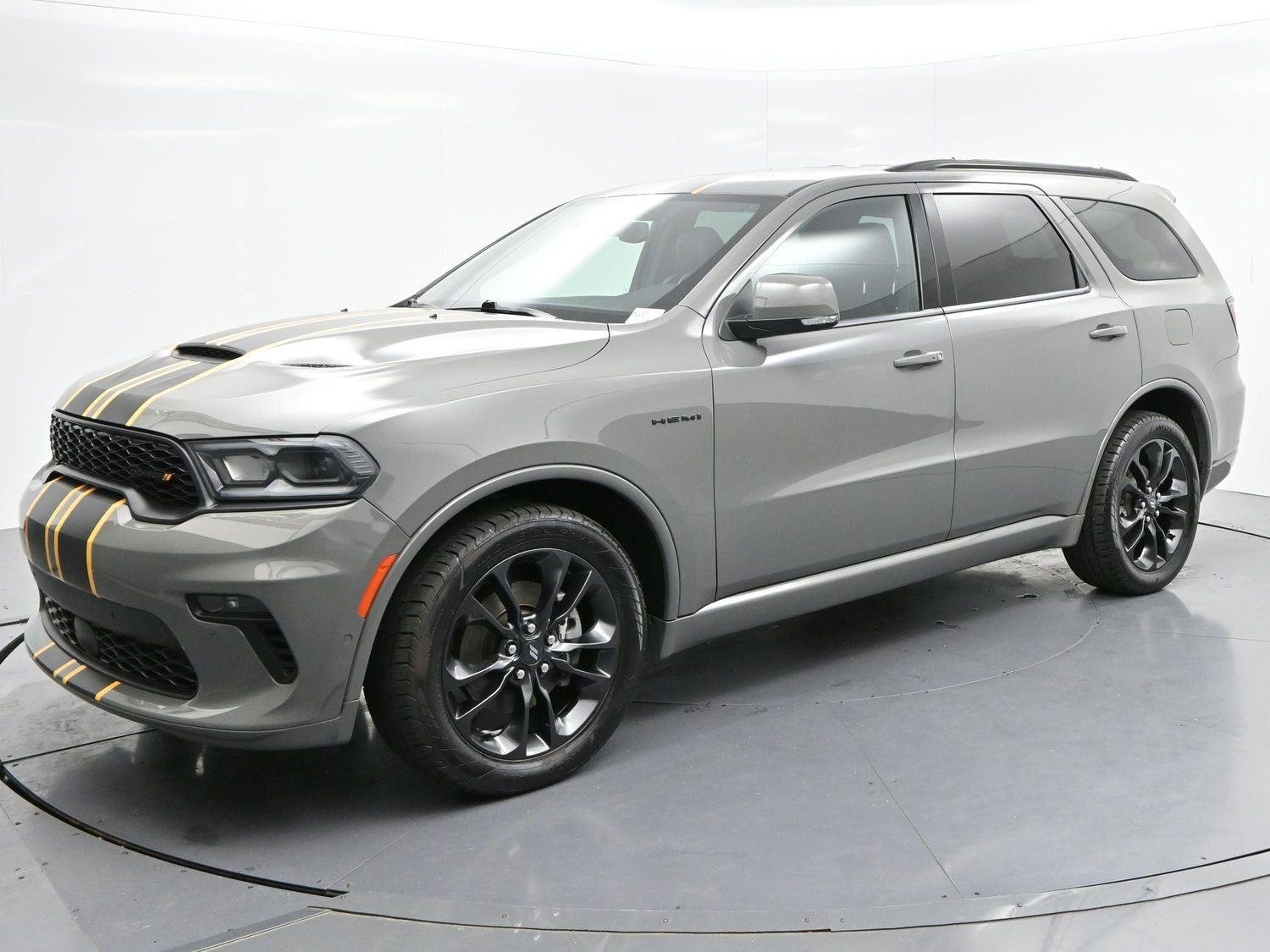 Used 2022 Destroyer Gray Clearcoat Dodge Orange Sport image 3