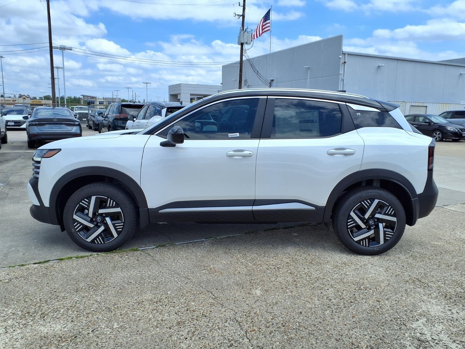 2026 Nissan Kicks SV White at Robbins Nissan